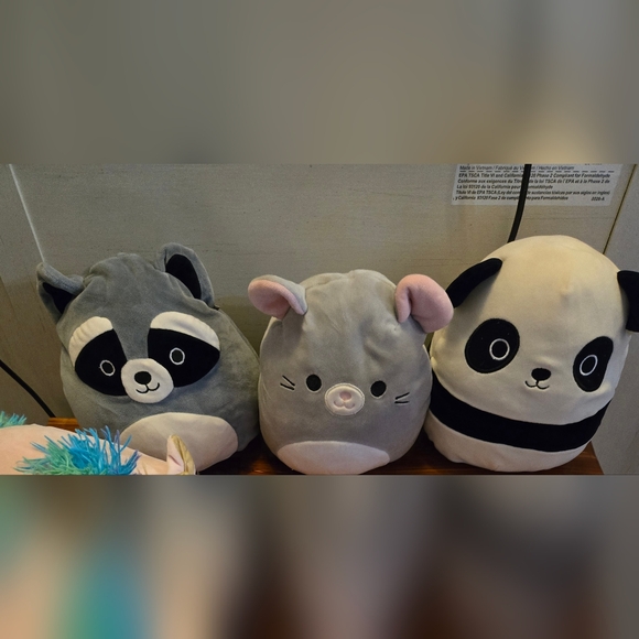 Squishmallows Other - Squishmallow Animal Pillow Set - Multicolor